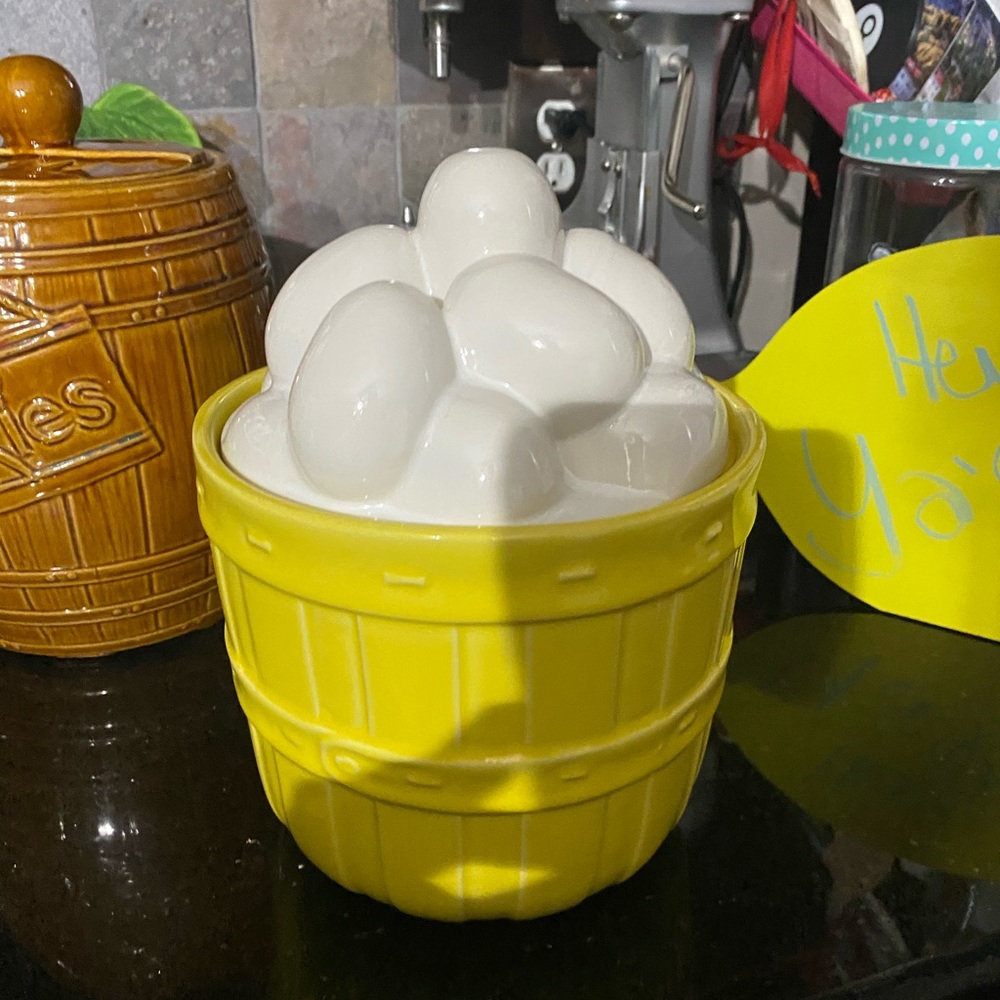 McCoy Egg Basket Cookie jar